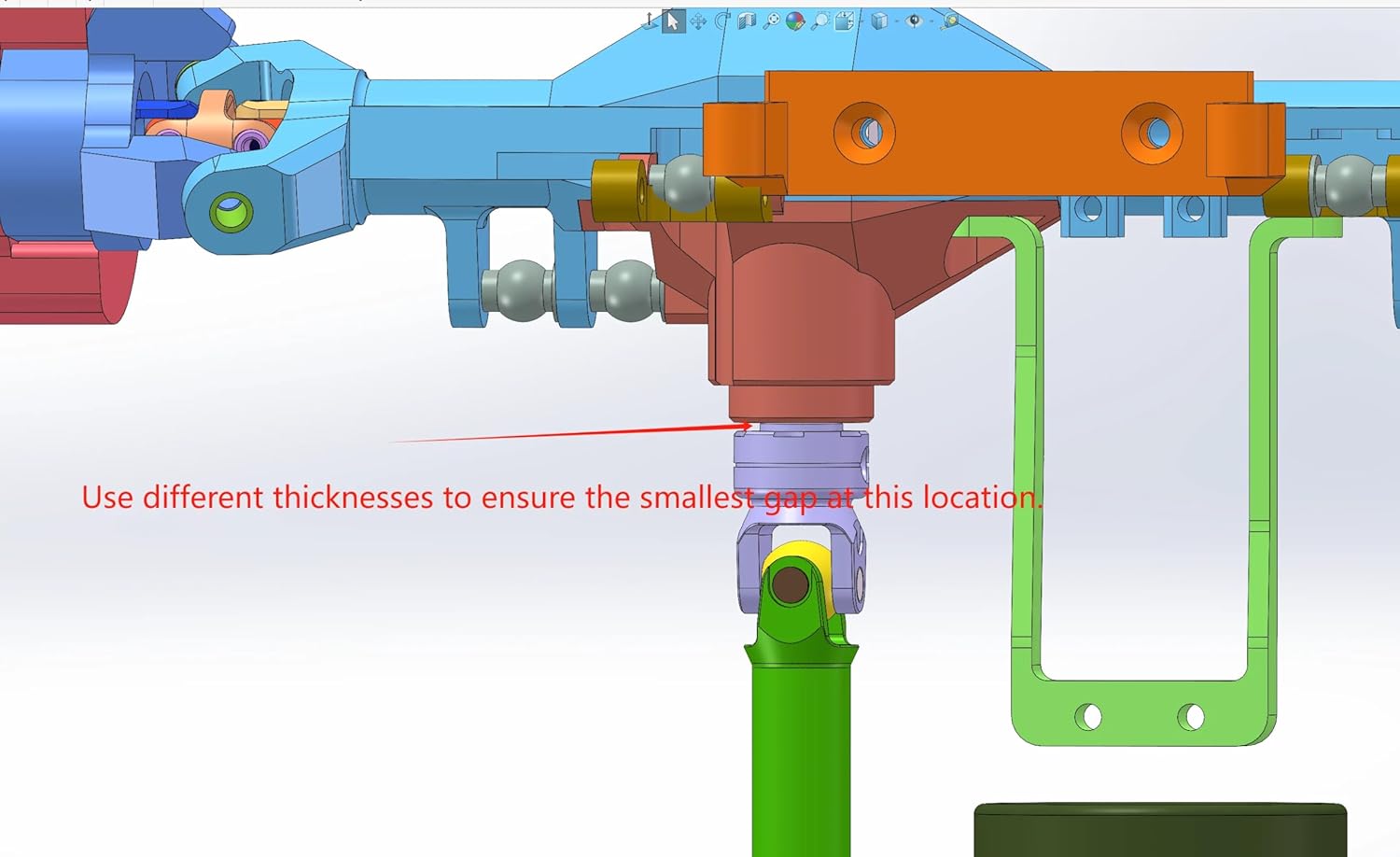 MEUS RACING Capra 1.9 Portal Axles Kit with Isokinetic 3-Section CVDs and Ackerman Steering Structure for Axial Capra 1.9 4X4 and DIY SCX10 SCX10 II Upgrades Parts (Black - 4WS)