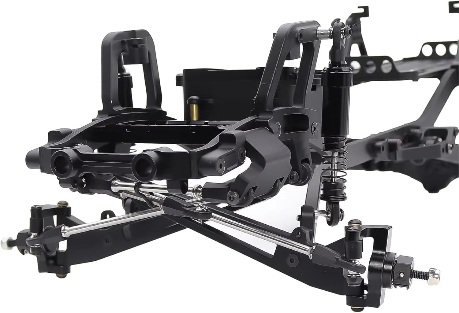 RC Cars Crawler Parts Compatible with Axial for SCX10 I II III for TRX4 for Capra Twin I-Beam 2WD Suspension Conversion for Chassis Kit 1/10 RC Crawler