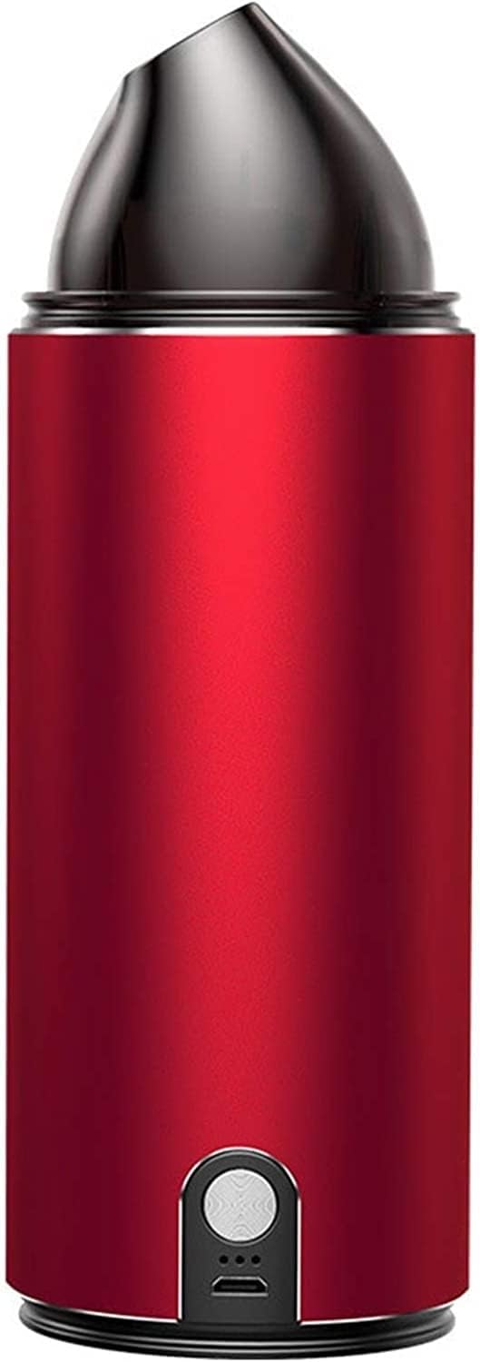 YOUOOK Portable Cordless Car Vacuum, Wet/Dry Handheld Auto Vacuum Cleaner with 5300pa Strong Suction, USB Rechargeable Mini Car Cleaning for Home Office Cleaning (Color : Red)