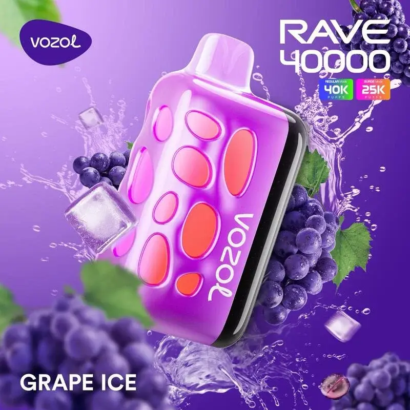 VOZOL RAVE 40K (10pcs) - MYEU VAPES