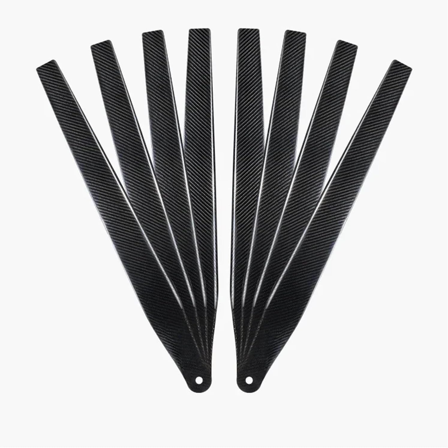 T60 5627 Carbon Fiber 6-Blade Propellers Heavy-Load Drone Rotors Energy-Saving Lightweight (Pair CW/CCW)(T60 CWCCW)
