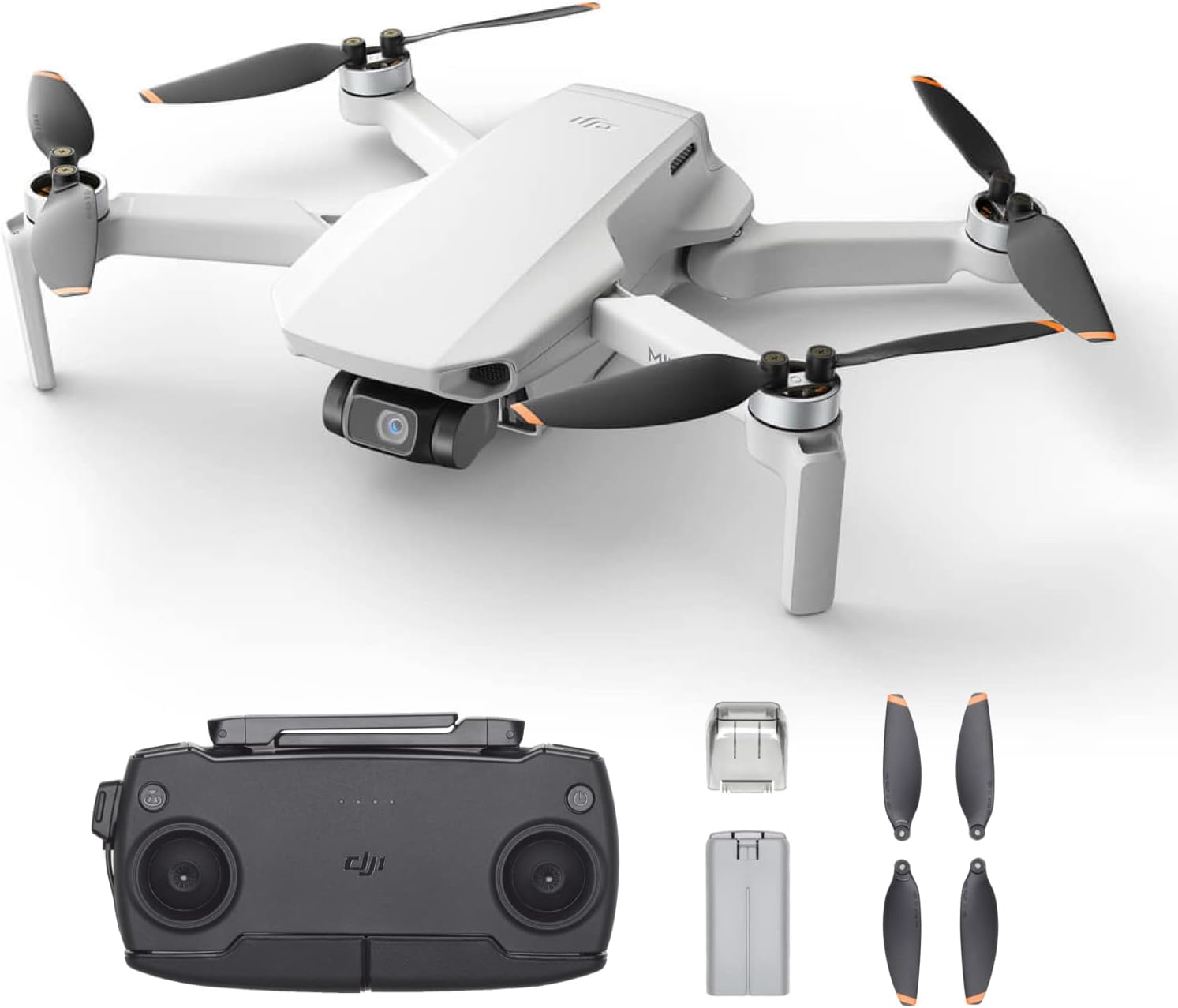 DJI Mini Neo, Drone Quadcopter with 3-Axis Gimbal, Less Than 249g, Improved Scale 5 Wind Resistance, Return to Home, for Drone Beginners, Gray