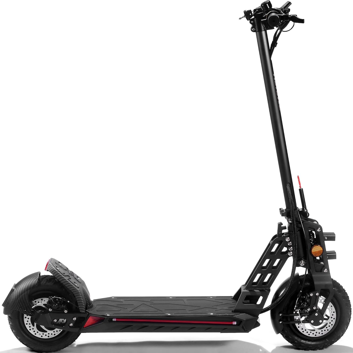 MotoTec Free Ride 48v 600w Lithium Electric Scooter Black