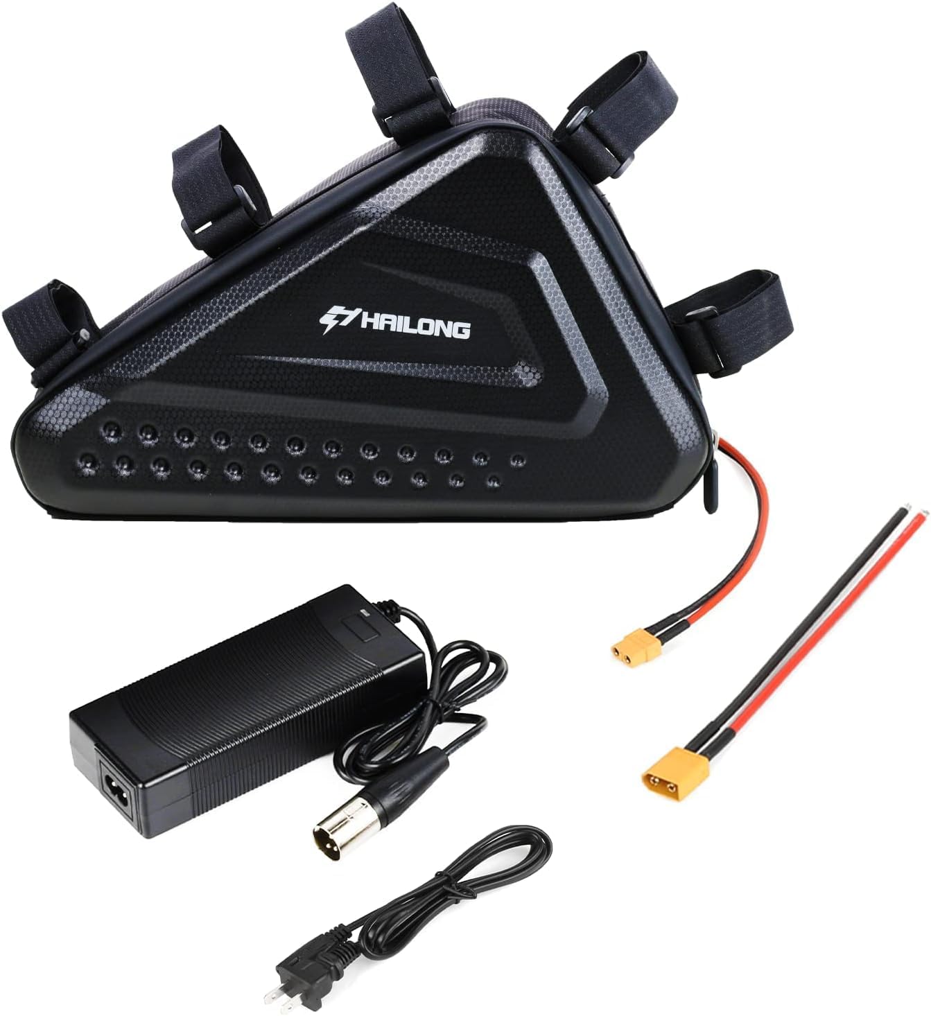 H HAILONG 36V 48V 52V Universal Power Pack with Waterproof Case for 250W-1500W Motor for Mountain Bike Motor Bike/Trike/Scooter Conversion Kit