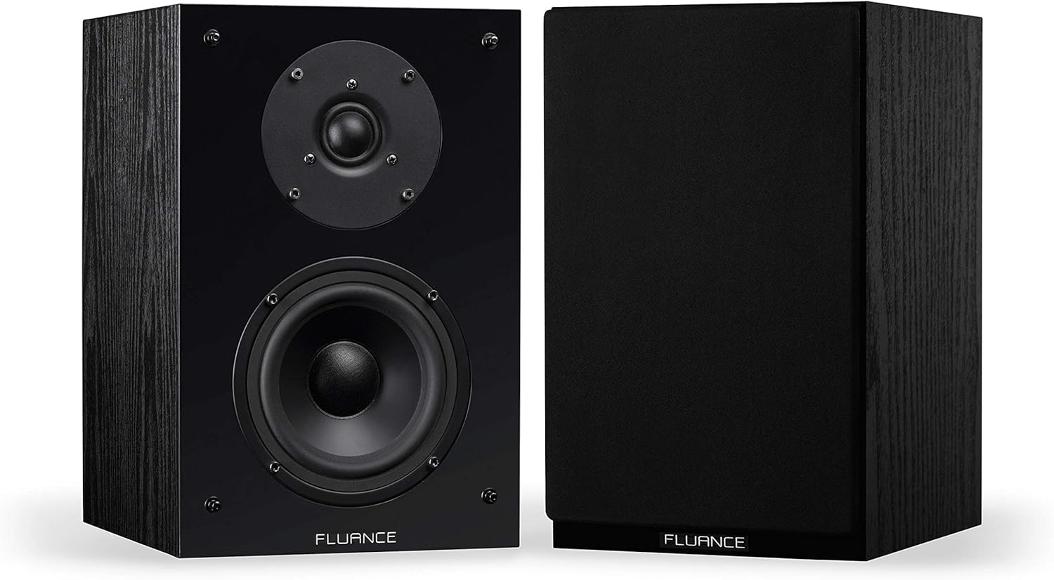 Fluance Elite High Definition Compact Surround Sound Home Theater 5.0 Channel Speaker System Including 2-Way Bookshelf