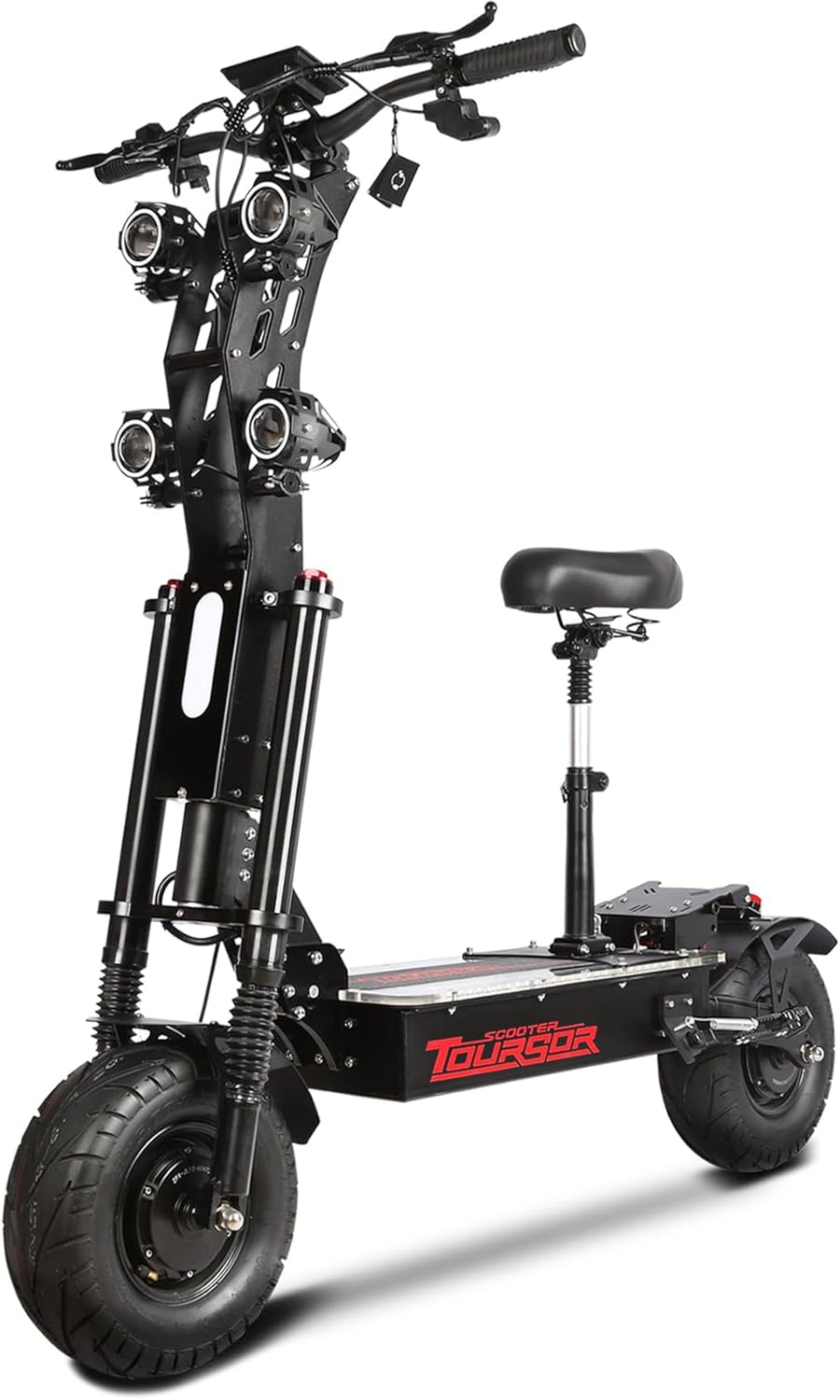 X1360VPRO Electric Scooter Adults 70 Miles Range, 10000W Dual Motor 60MPH Max Speed, 60V 50Ah Battery & 13-Inch Road Tires Commuter