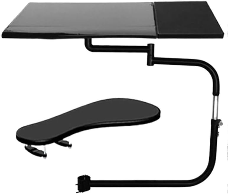 OK330 multifunctional full-motion chair clamp keyboard stand laptop stand mouse suitable for lazy laptop desk(Green)