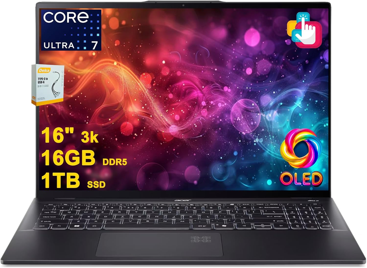 acer Swift 16 AI Copilot+ PC Laptop | 16