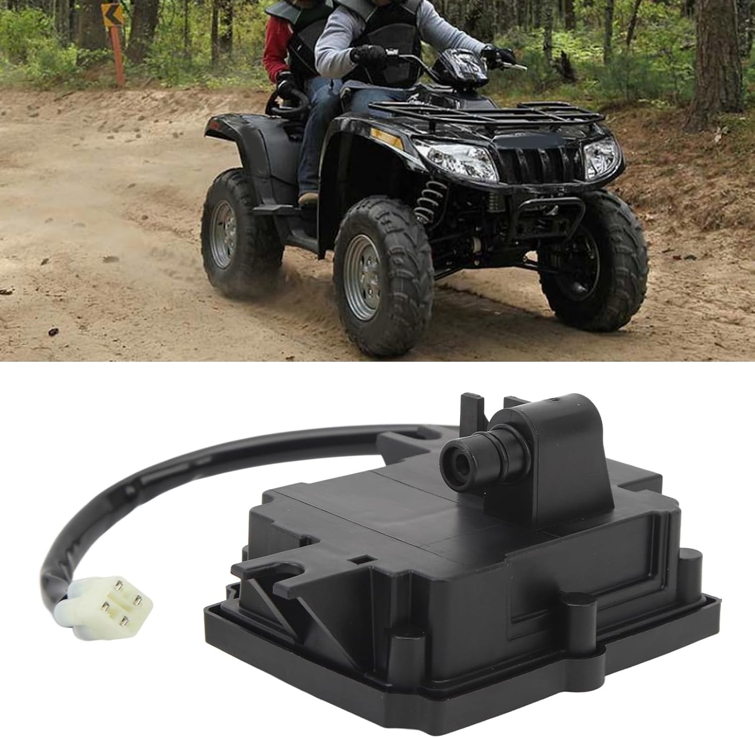 Actuator Front Differential Gearcase, Metal Actuator Front Differential, Actuator Front Differential Gearcase for ATV 2WD 4WD 400 FIS 2005 to 2008