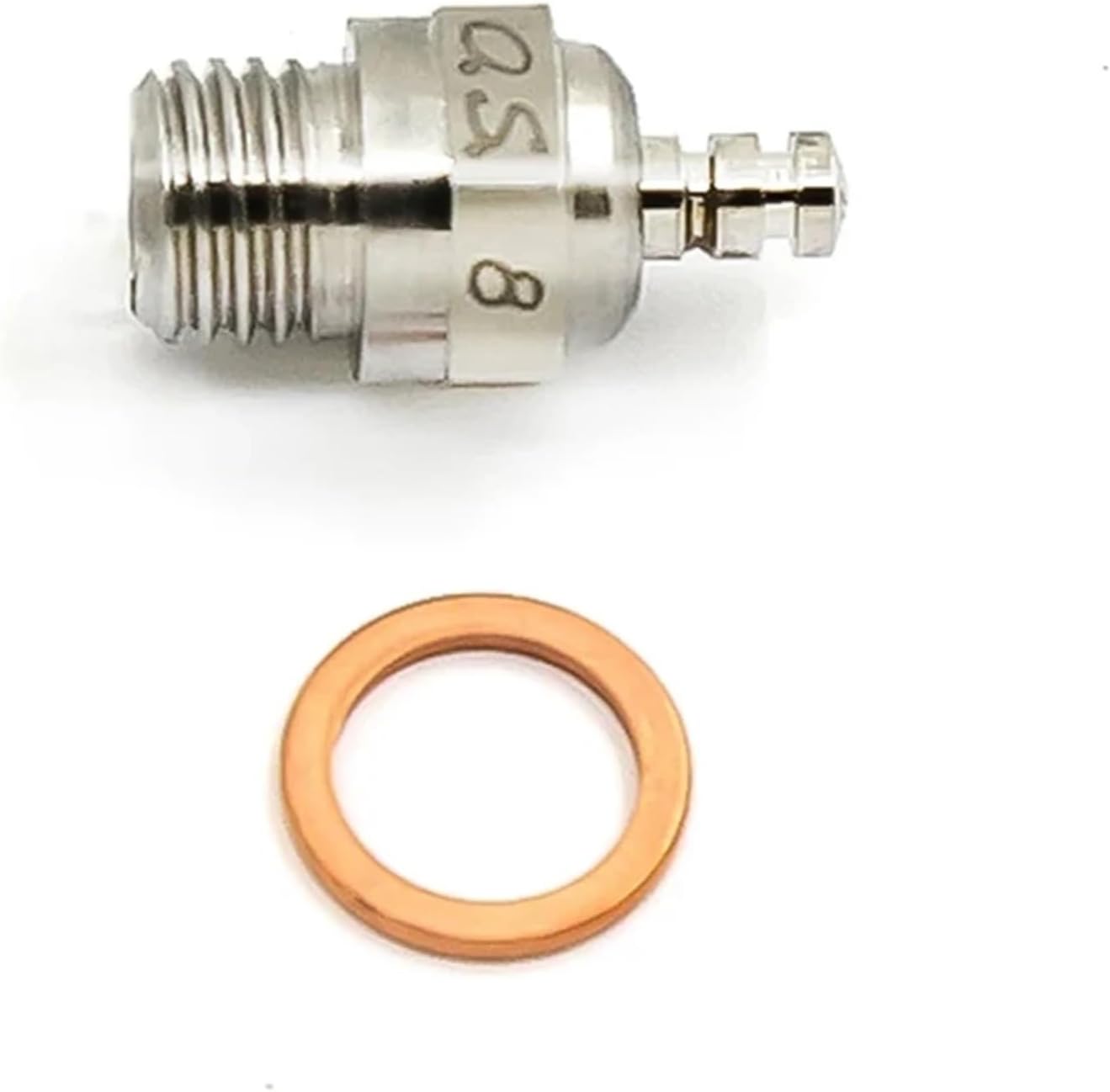 For 15LD 21RG 21RZ-V 01b 1/8 OS NO 8 Engine Glow Plug Engines 12/15CV Remote Control Car Replacement Upgrade Spare RC Rc Models Accessories(12pcs)