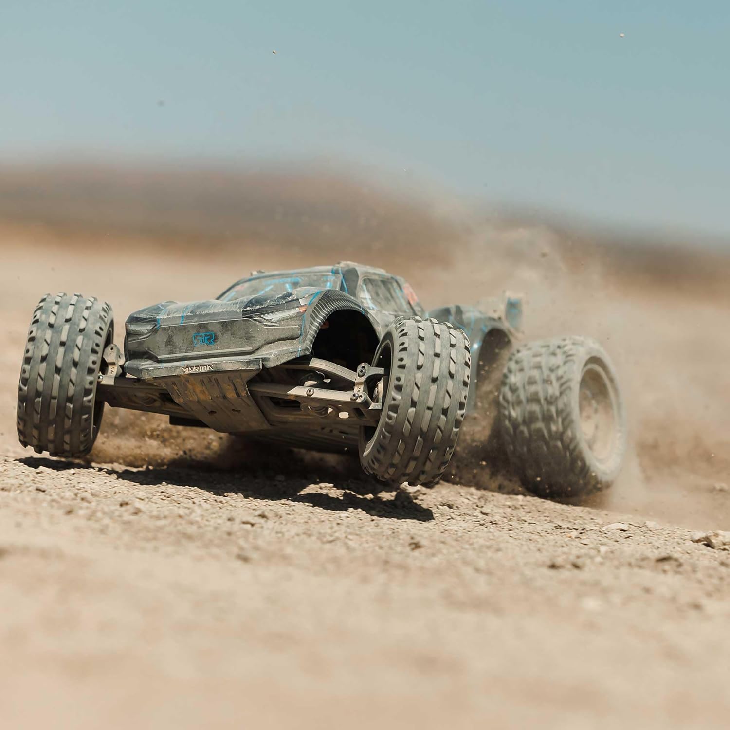 ARRMA RC Truck 1/10 VORTEKS 223S DSC 2WD RTR Brushless Stadium Truck, Blue, (Lipo Battery and Charger Not Included) ARA3505T2