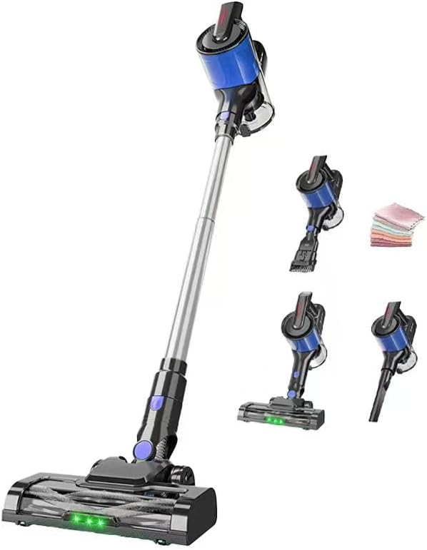 Hearten Cordless Vacuum Cleaner (bluel)