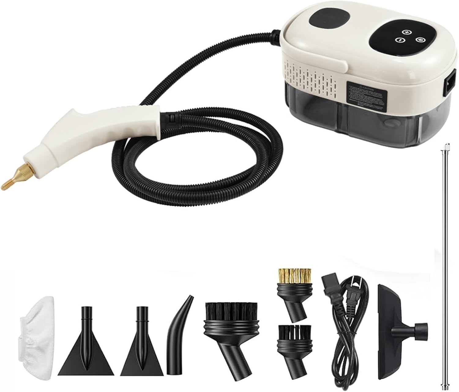 2500W High-temperature Multi-functional Steam Cleaner, 15-Second Quick Heating, 6-Speed Adjustable Handheld High-temperature High-pressure Cleaner.