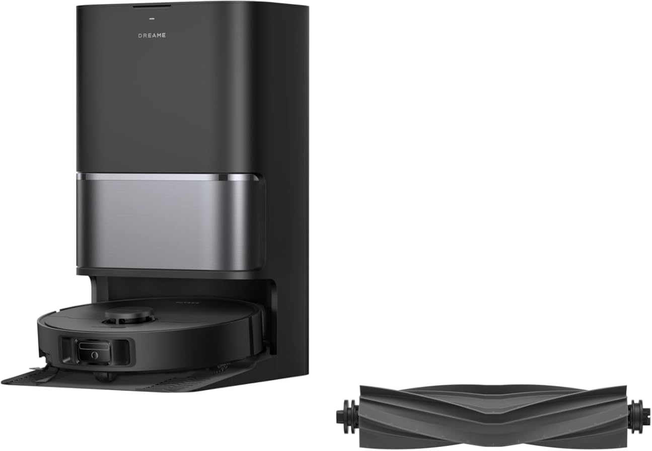 DREAME L40 Ultra Gen 2 Robot Vacuum Cleaner (Black) and Main Roller Brush