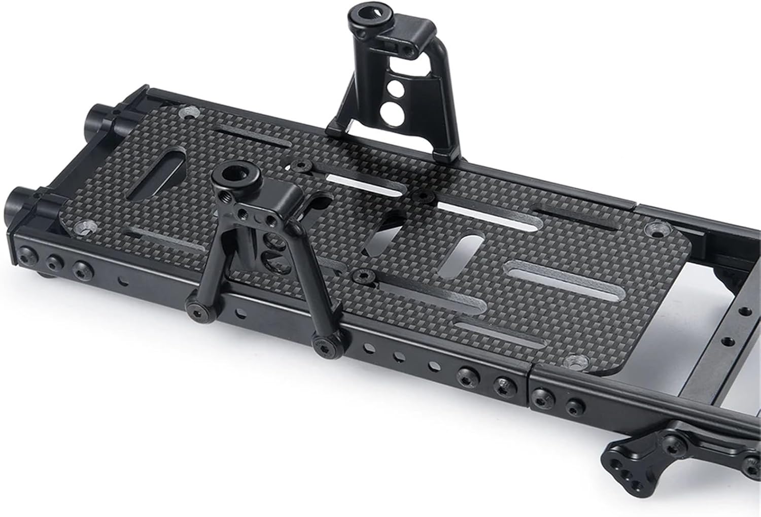 RC Car Parts Compatible with Axial for SCX10 90046 90047 90027 90028 1/10 RC Crawler Car Upgrade Accessories Metal for Chassis Frame