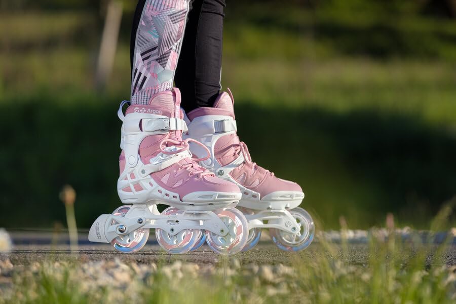 PS Phuzion Argon 100 Womens Skates Rose Size 8.5 (40)