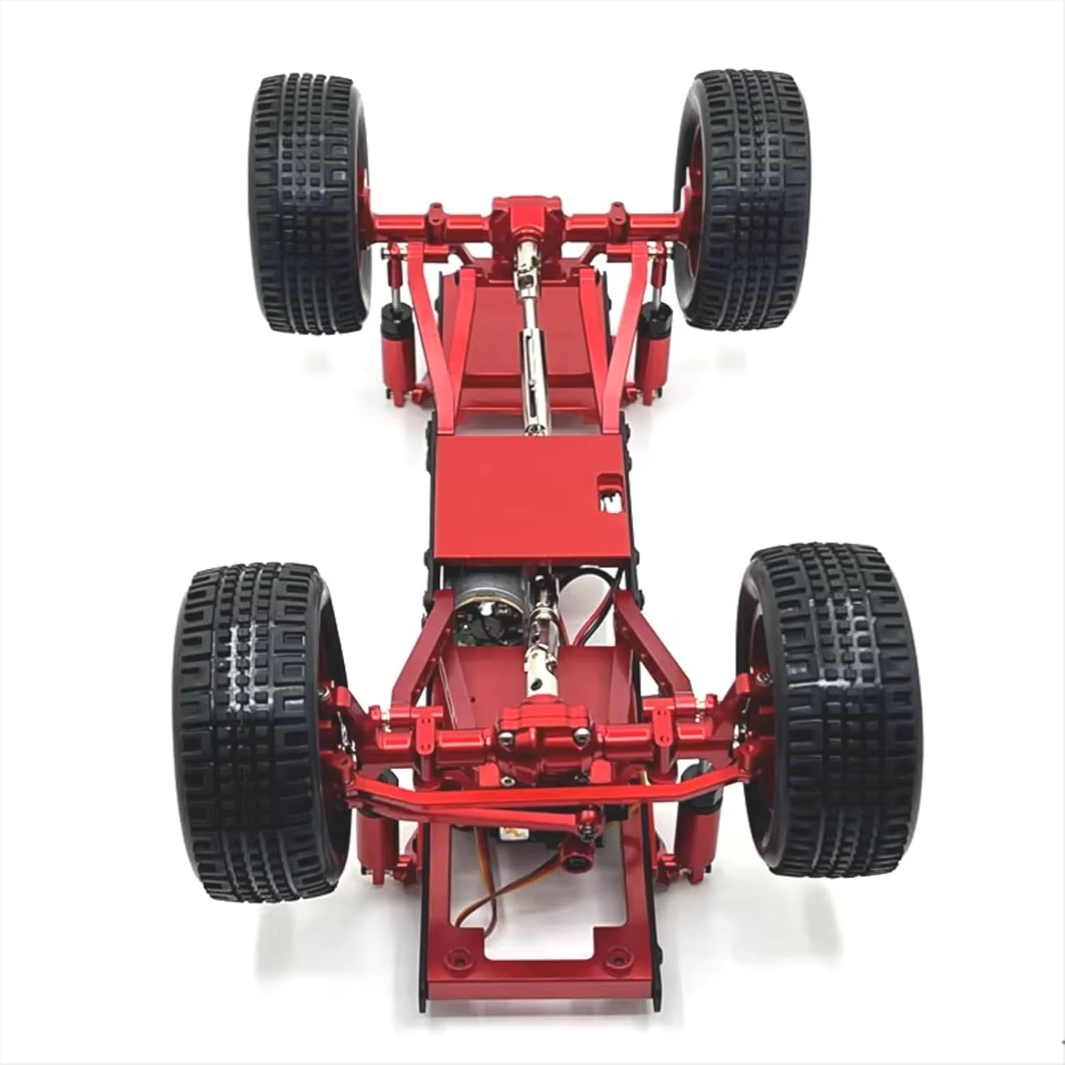 RC Models Spare Parts For MN For MN168 For MN78 1/12 Metal Upgrade Replacement Parts Shock Absorber Pull Rod Set Remote Control Car Accessories(Silver)