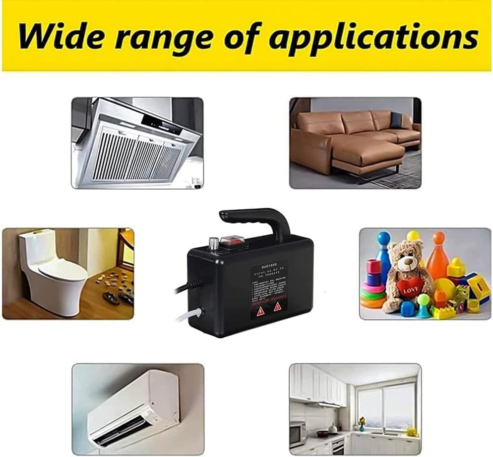 Dry Steam Cleaner - 2600W Handheld Steam Cleaner - 3.5 Bar High Pressure High Temperature Steam Cleaner - Clean Air Conditioner Carpet Car Kitchen Bathroom Etc