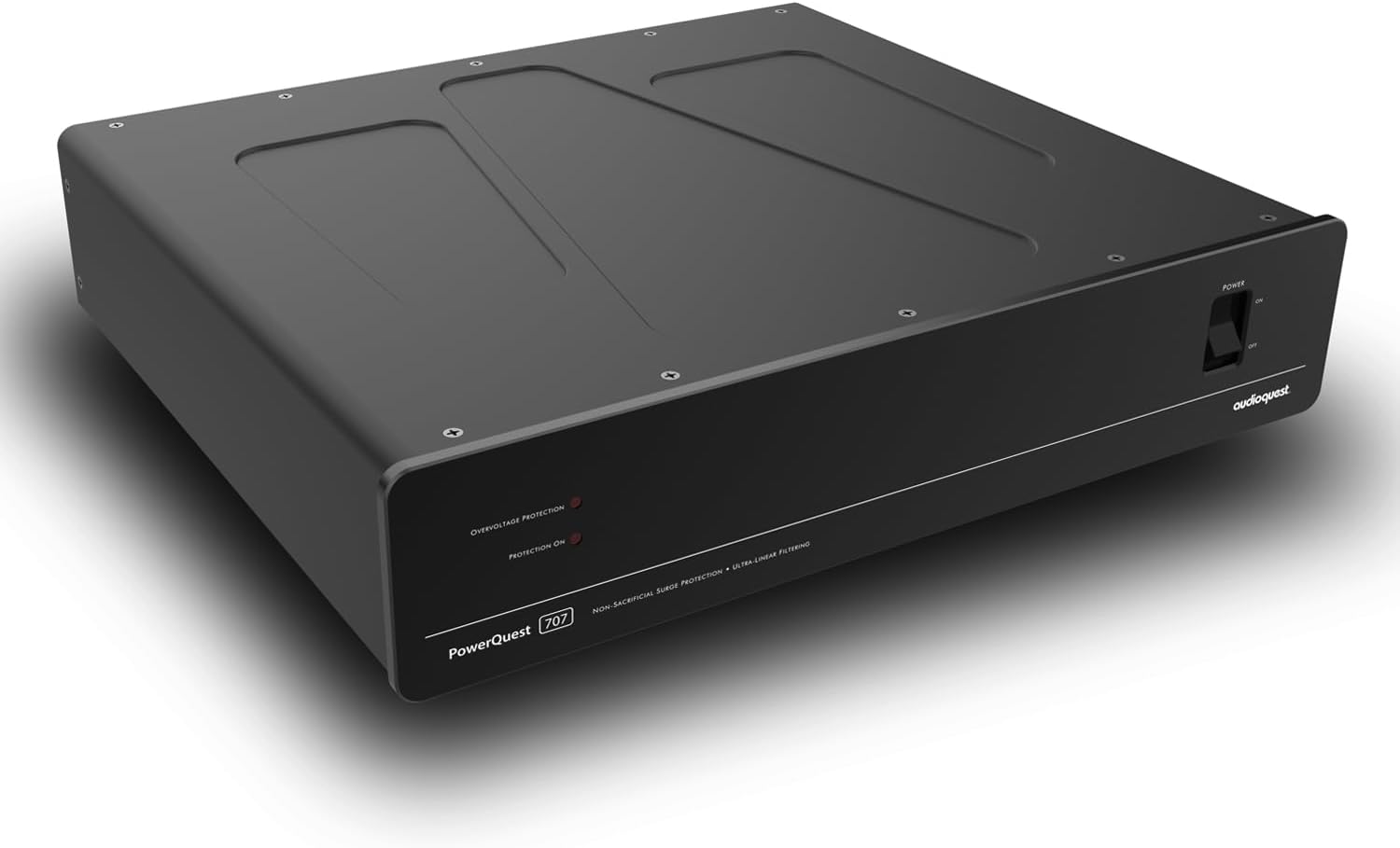 AudioQuest PowerQuest 707 12-Outlet Power Conditioner & Non-Sacrificial Surge Protector - North America