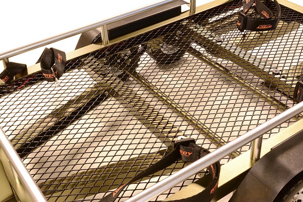 Integy Machined Alloy Flatbed Dual Axle Car Trailer Kit for 1/10 Scale RC 580x320x110mm