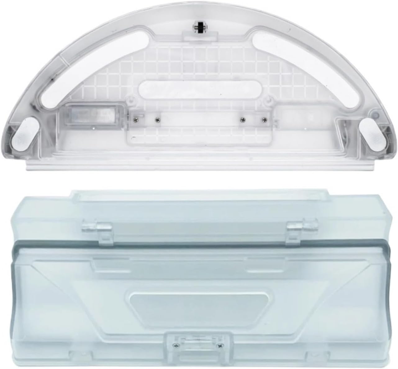 HBFEYSZY Spare Parts Accessories - Compatible for XiaoMi Mi Robot Vacuum-Mop 2 Lite, 2 Pro, MJST1S, MJST1SHW, BHR5044EU, Includes Water Tank, Dust Box, Mop Cloth​(12 PCS)