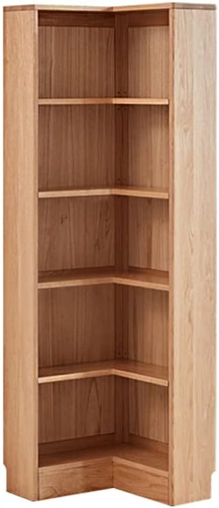 UNNS Bookshelf Home Creative Corner Decorative Display Cabinet Storage Rack Bookcase Bookshelf Suitable for Living Room Study Office Bookcase Organizer (Color : A)