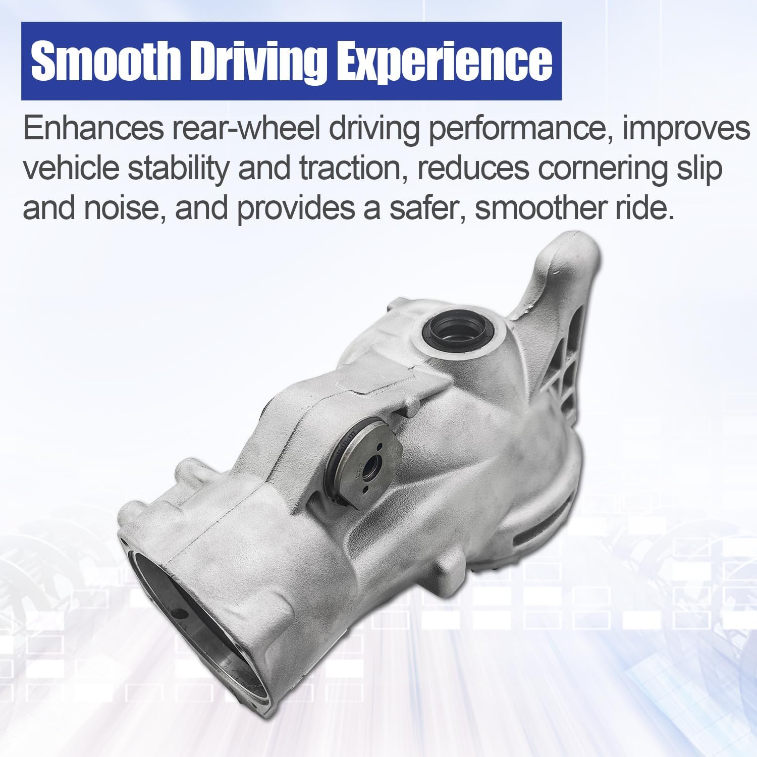36050630 Rear Differential Assembly Compatible with Volvo S80 2007-2012, XC70 2008-2012, S60 2011-2012, XC60 2010-2013 – Fits 3.0L T6 / 3.2L L6 / 4.4L V8 Engines