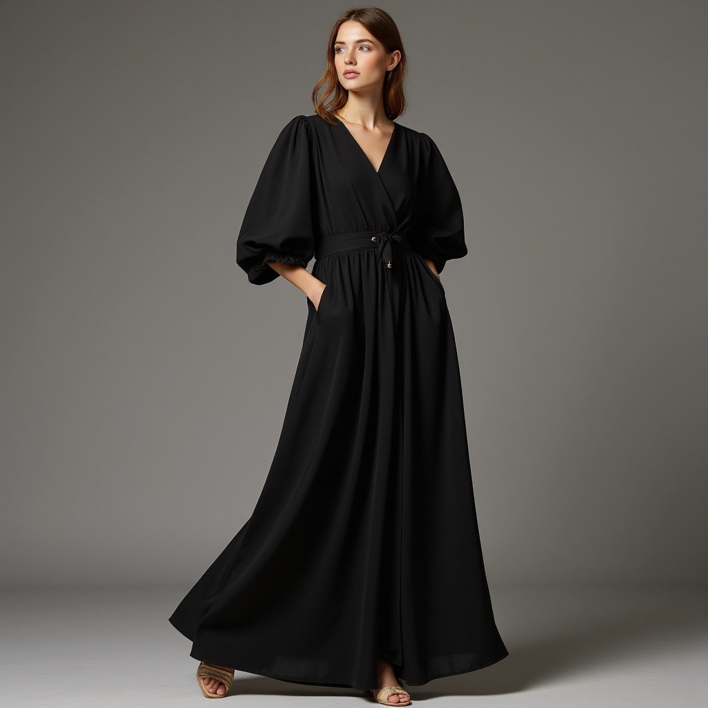 The Mali Dress // Noir