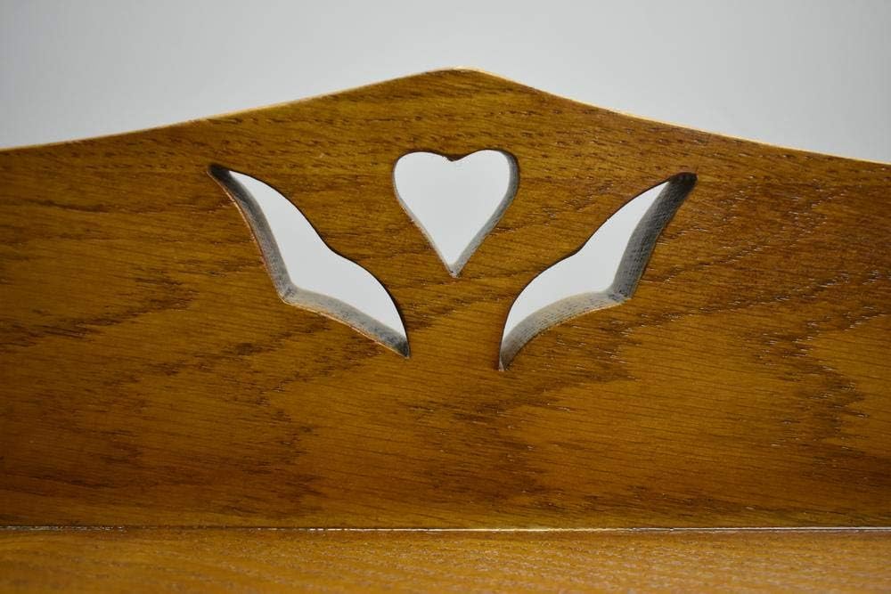 Crafters and Weavers Mission Bookcase/Curio Cabinet - Michael's Cherry