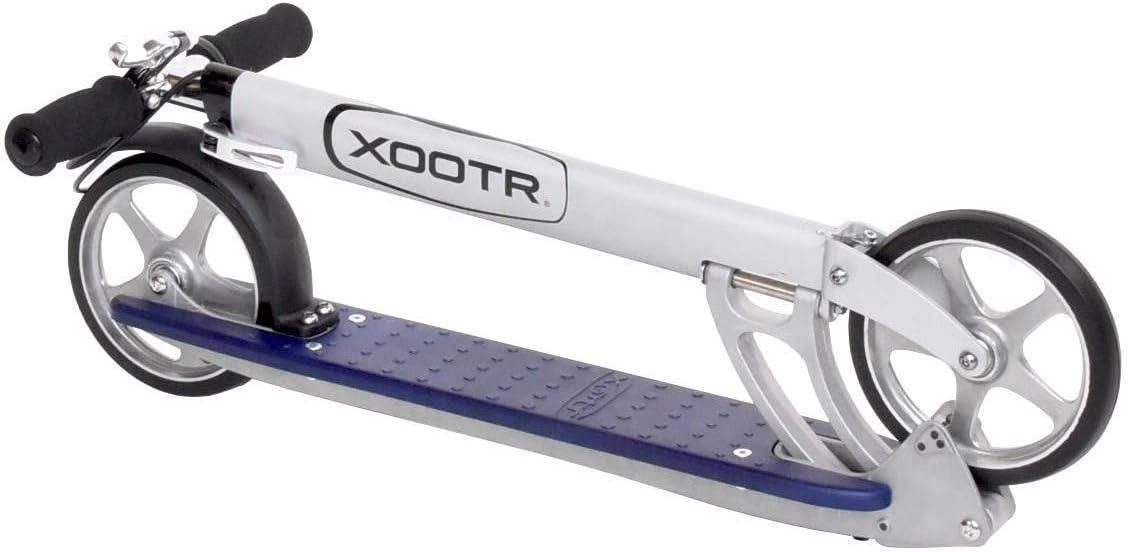 Xootr Dash Teen/Adult Kick Scooter - 800+lb Capacity - Life Long Backing - QuickClick Latch Folding Mechanism - Front & Rear Brake - Summer Special Save 5%