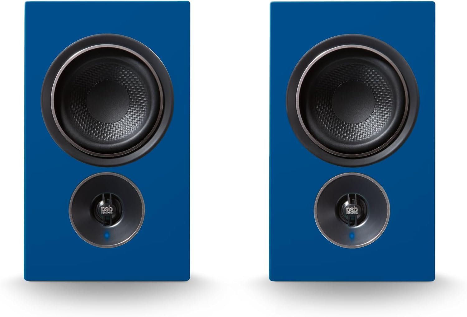 PSB Alpha iQ Streaming Powered Speakers with BluOS - Midnight Blue (Pair)