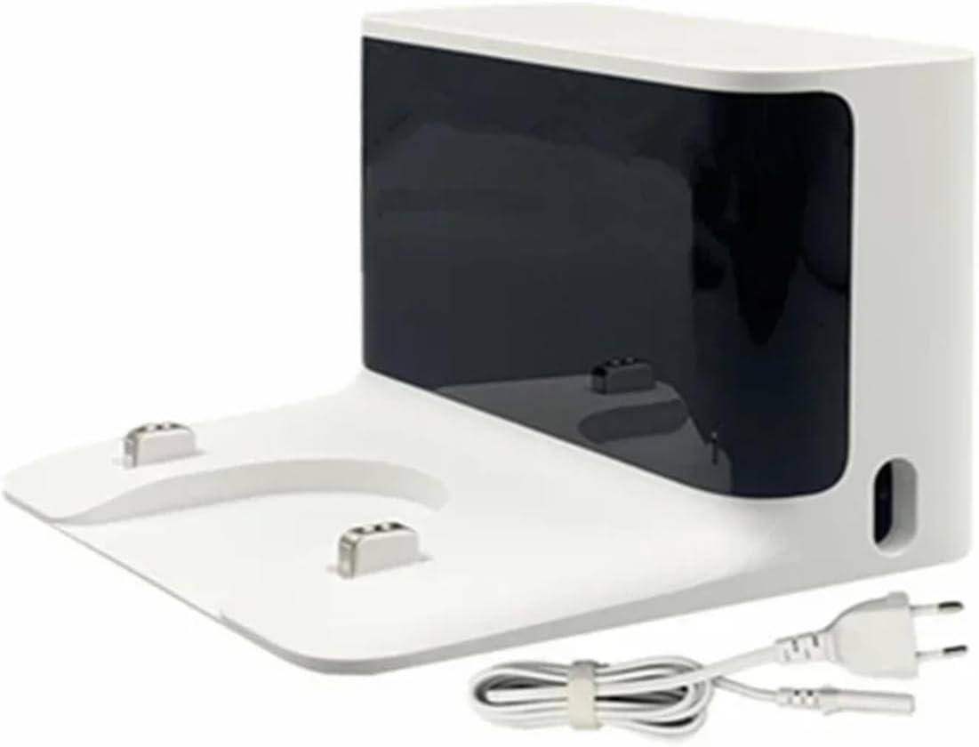 LOKLNEYK Robot Vacuum Mop Cleaner，Compatible for Xiaomi，S20 Plus Charging Dock with Cable Spare(A Set A)