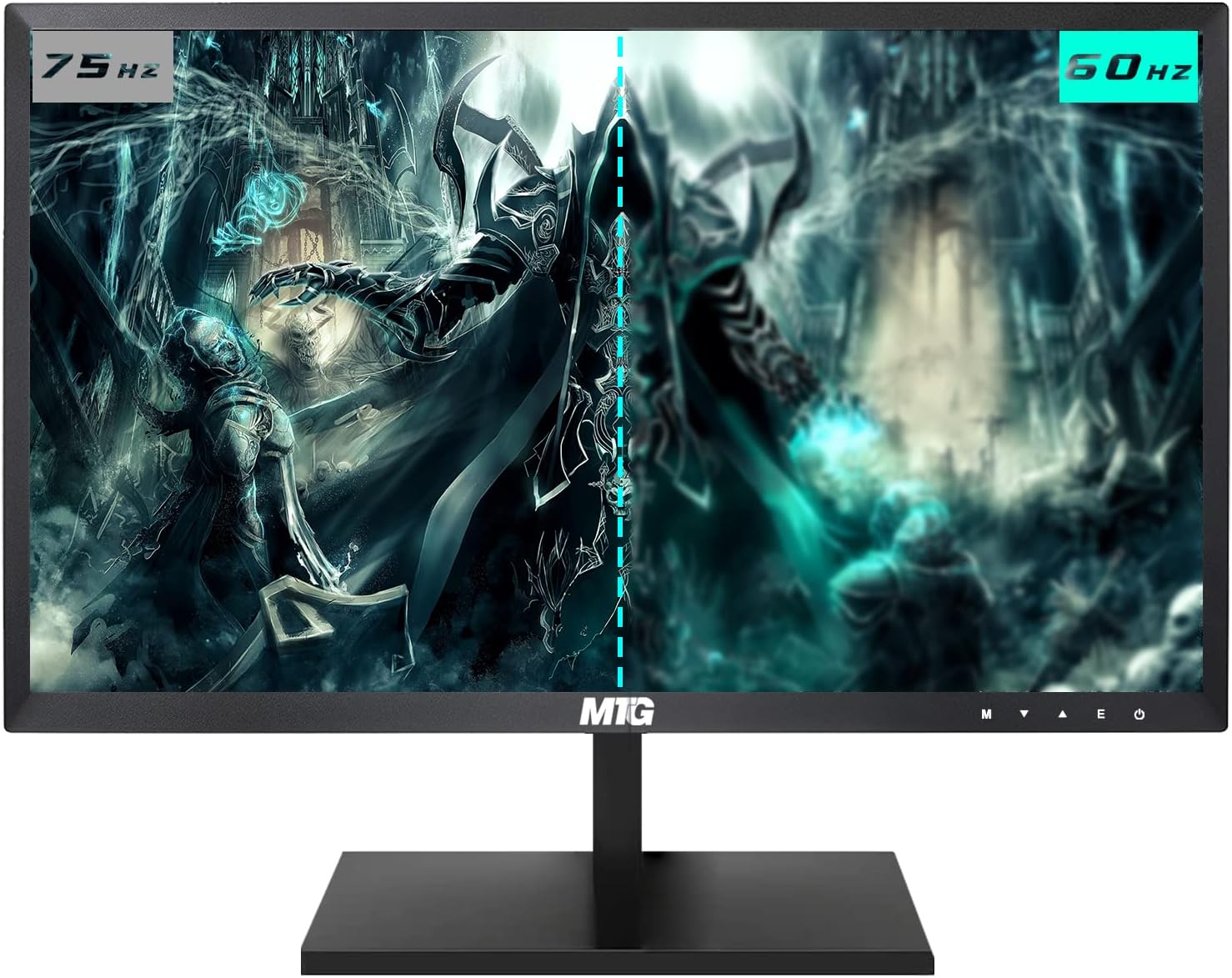 TechMagnet All in one Desktop Computer,Cheetah 6,Intel Core i5 6th Gen,8GB DDR3,120GB SSD,Dual 27 inch Monitor,MTG Wireless Ergonomic Keyboard Mouse,USB Wi-Fi,Windows 11(Renewed)