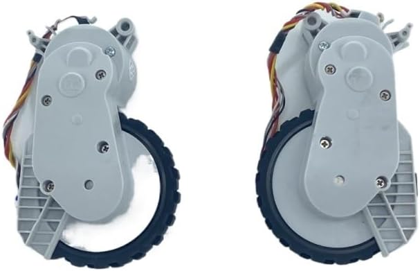 FGJNFS Left and Right Drive Wheels - Compatible with Xiaomi Mijia E10 B112/E12 Vacuum Cleaner Left and Right Wheel Module Replacement Parts(Left and Right B)