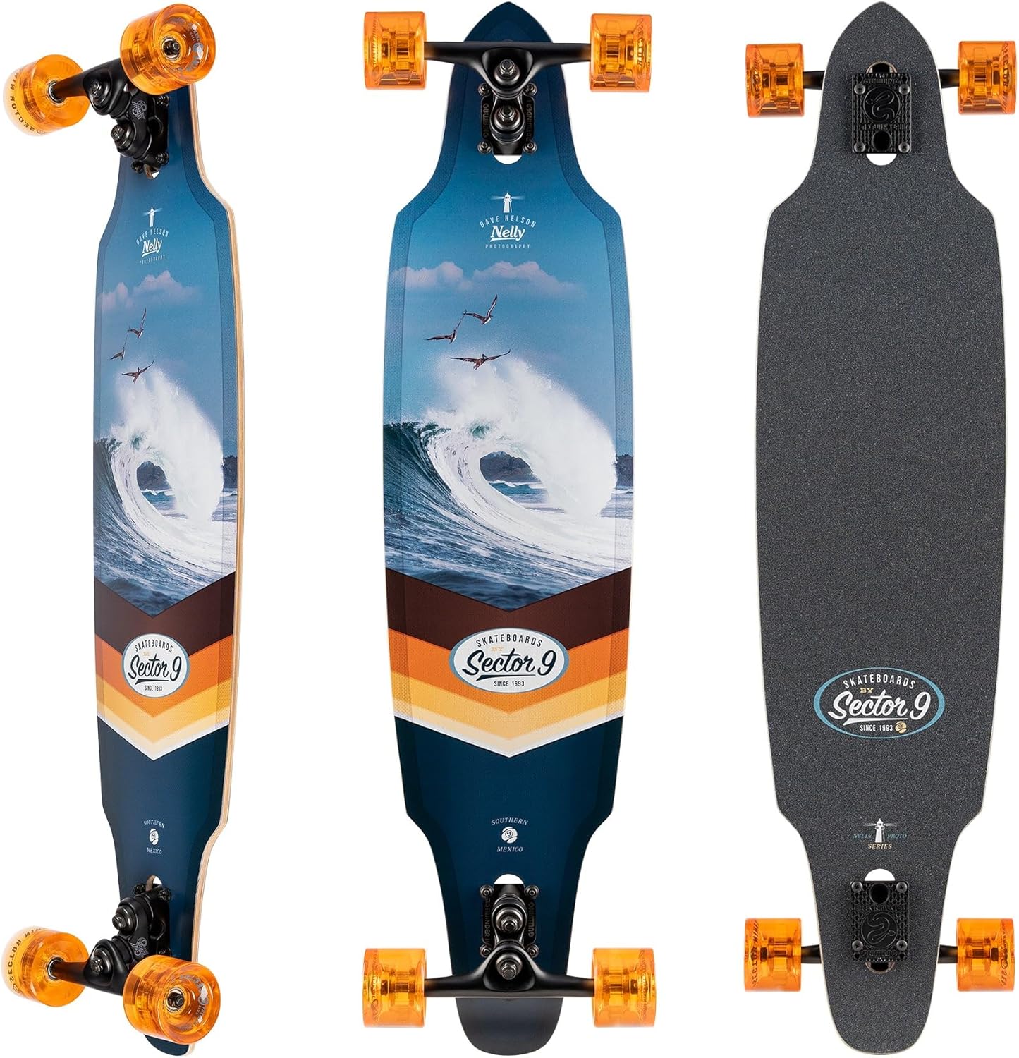Sector 9 Wander Wings Complete Longboard Skateboard - Factory Direct