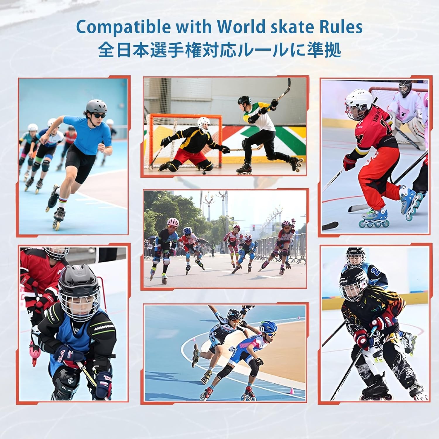 Speed Skates Inline Professional for Adults, 4 X 90-110 Mm Wheels Single Row Adjustable Lightweight Racing Skates for Leisure Sports Enthusiasts Fitness Skating Roller Skates Unisex
