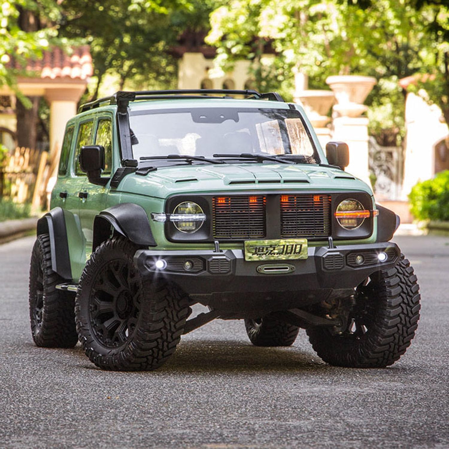 TOUCAN RC HOBBY 1/8 Tank300 Competitive Edition Remote Control Rock Crawler AWD 2WD Metal Drive Shaft Threaded Coilover Shocks for Adult