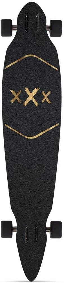 Proof Complete - Longboard Skateboard, Waterproof, Durable, Lightweight, Cruiser, by Moonshine Manufacturing (Complete with Trucks & Wheels)