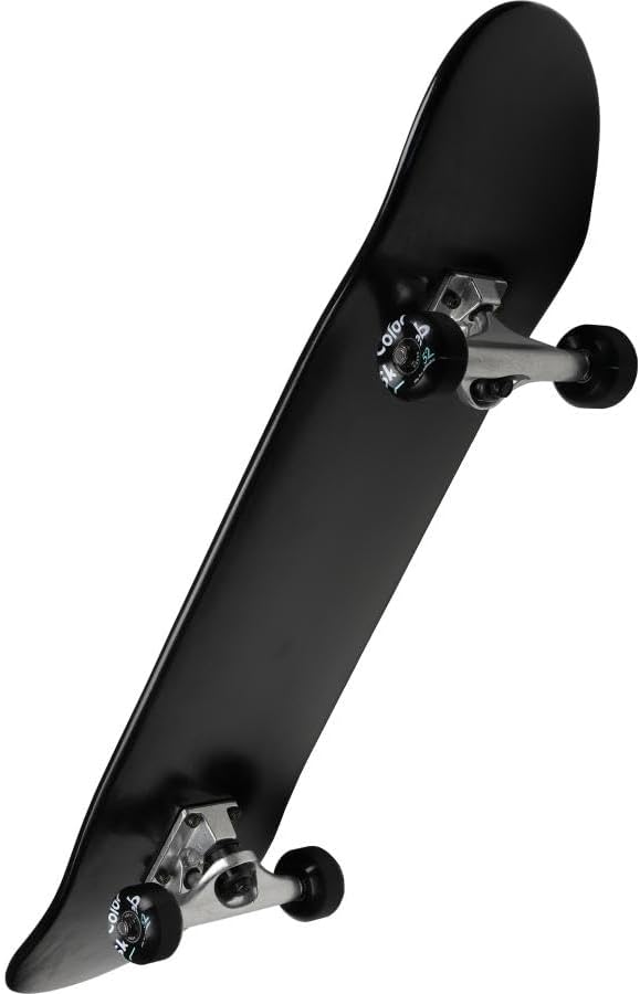 Color Skateboards Kids 7.25 Inch Complete Color Skateboard Full Black Skateboard Set Complete Product for Kids Professional Specifications