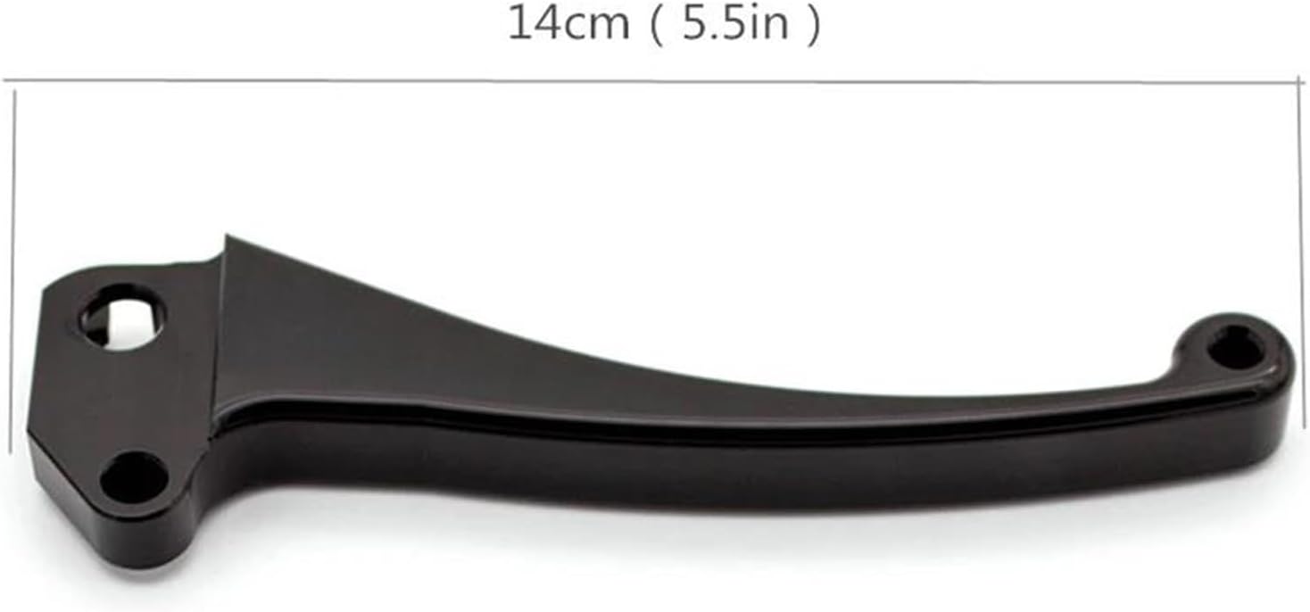 Clutch Levers Handle Bar For Vespa PX80 PX200 PE For Lusso 50-125 PV ET3 PK S XL 160GS 180SS 150 CNC Aluminum Scooter Drum Brake Lever Brake Clutch Levers(GRAY)