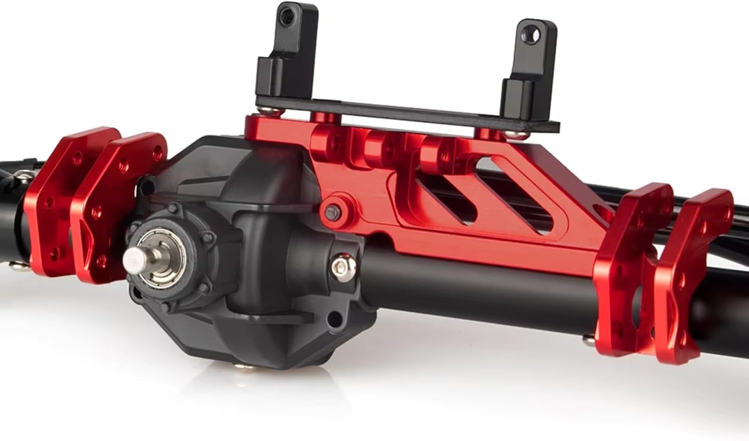 Compatible with Axial for Wraith RC Crawler Car Upgrades Parts Accessories CNC Aluminum Front and Rear Axle Set RC Front and Rear Axle