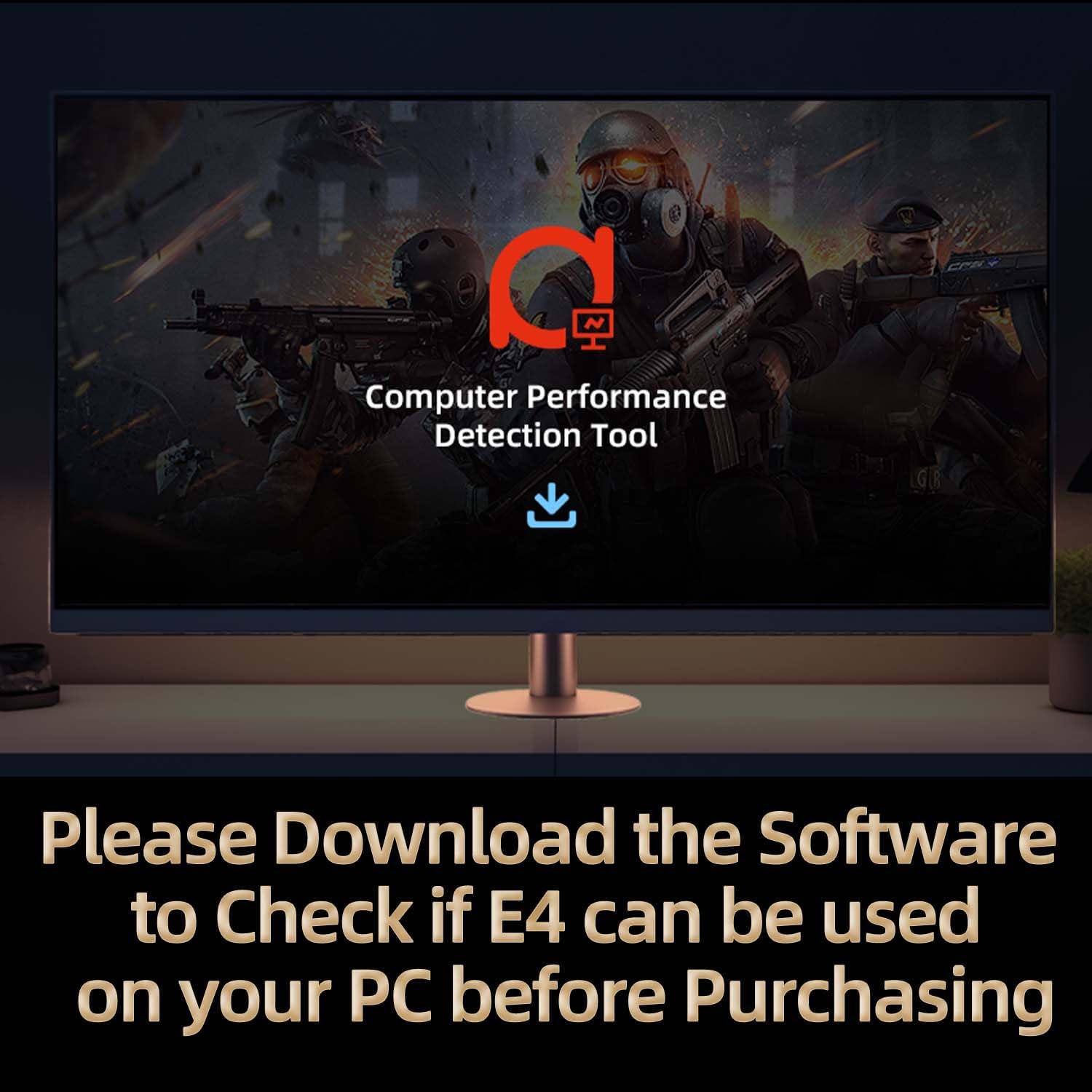 DPVR E4 VR Headset - PCVR Virtual Reality Headset for PC Games with Controller, Compatible with SteamVR