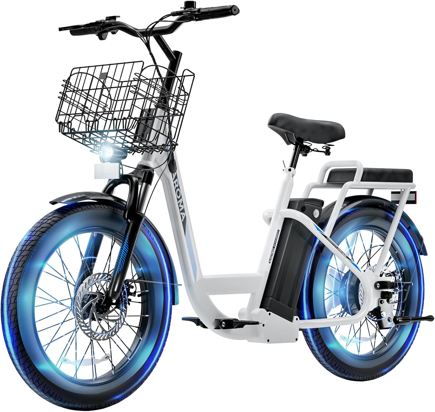 Caroma Peak 500W/800W/1200W Electric Scooter with Seat, 20