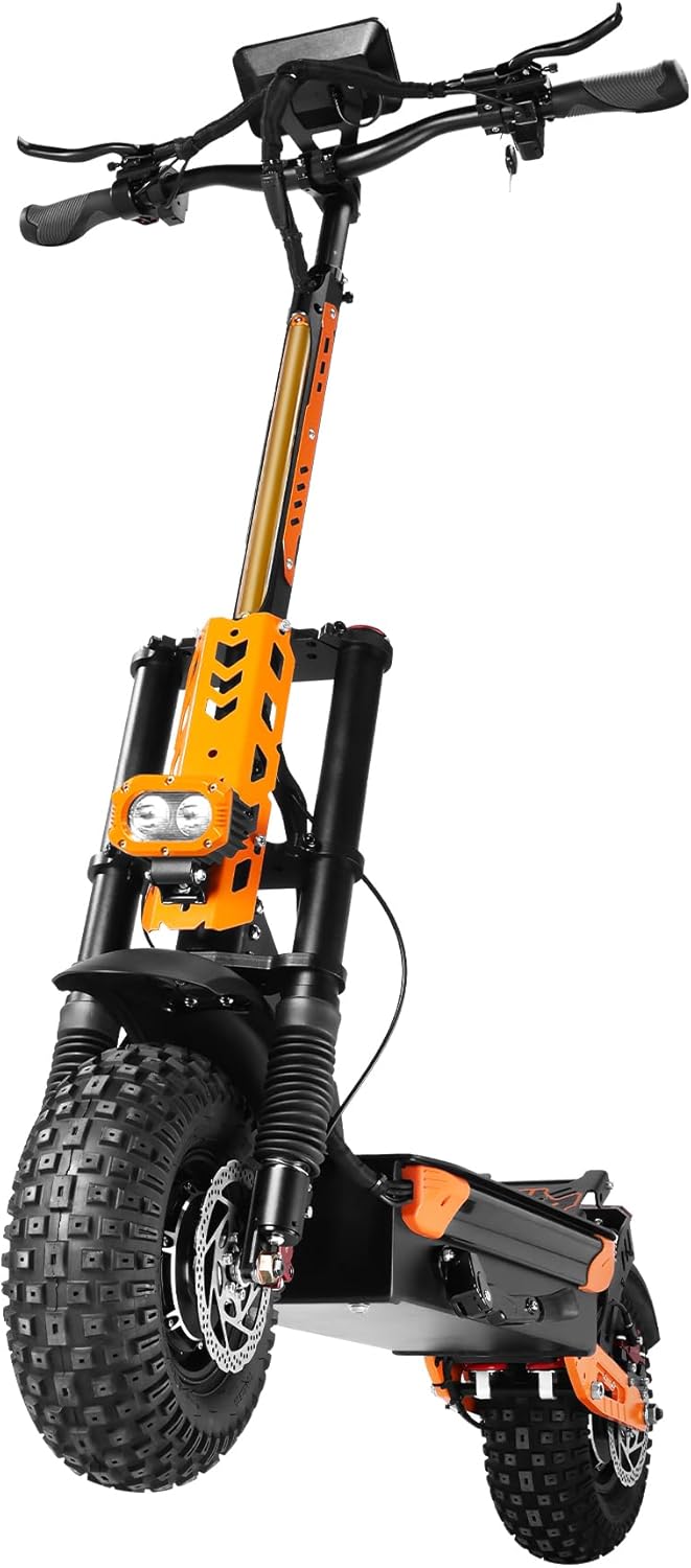 Electric Scooter for Adults 7000W Power Dual Motors Top Speed 55MPH 60V 33Ah Battery 65+ Miles Range 13