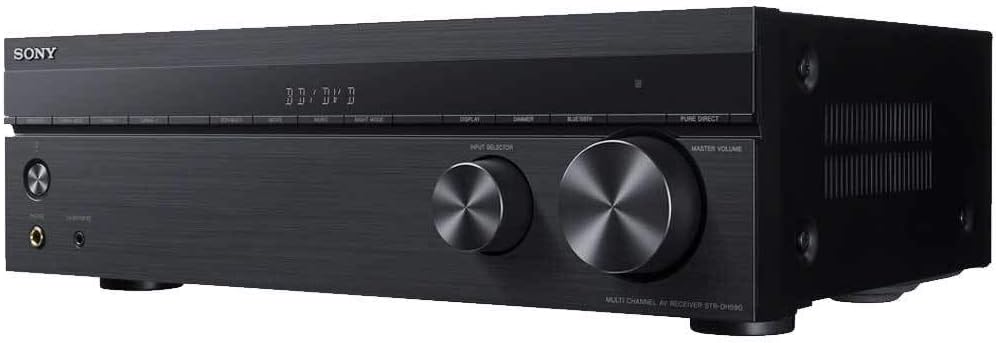 Sony STRDH590 5.2 Channel Surround Sound Home Theater Receiver: 4K HDR AV Receiver with Bluetooth