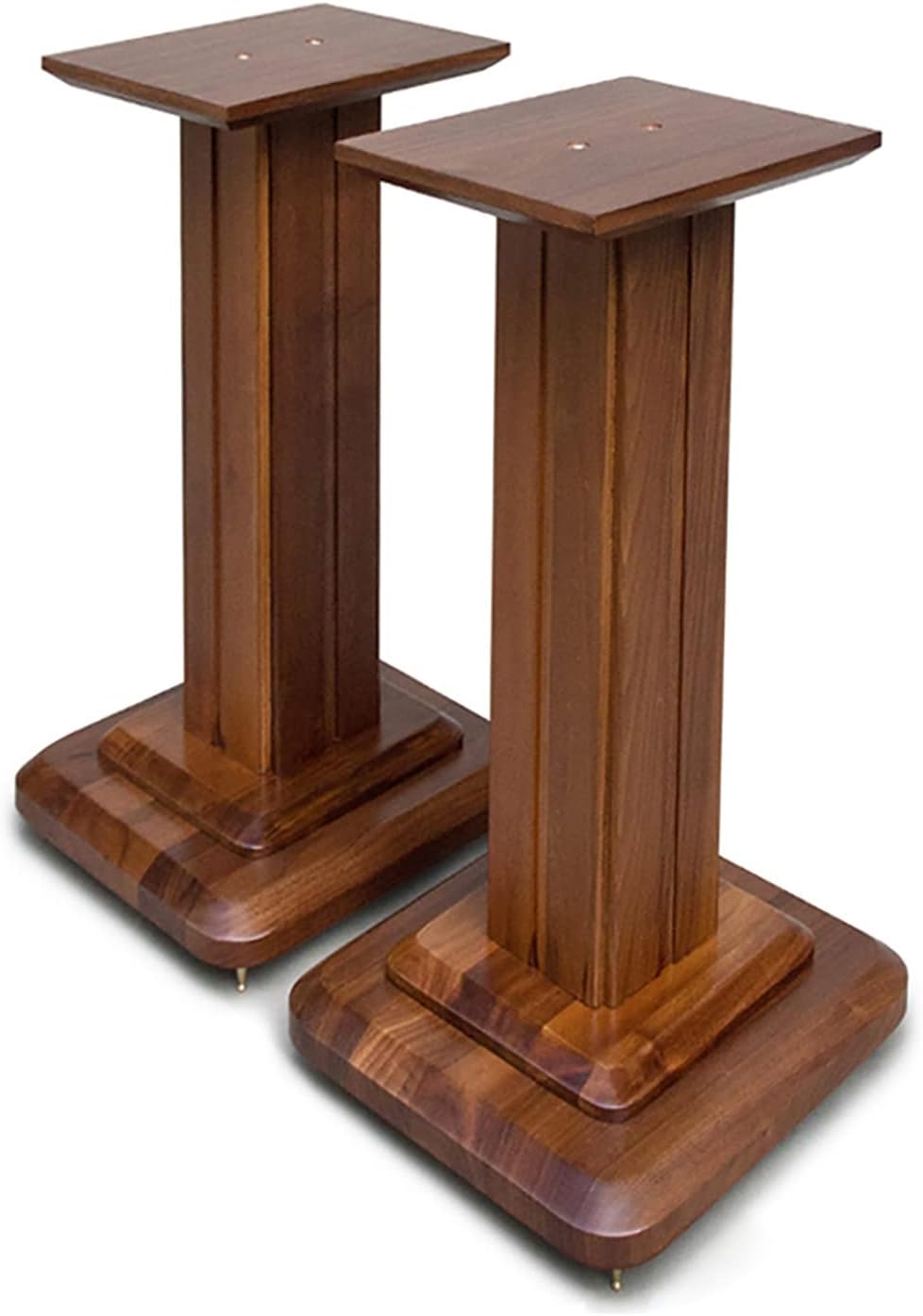 MIQXUAN Speaker Stands Solid Wood Speaker Stands