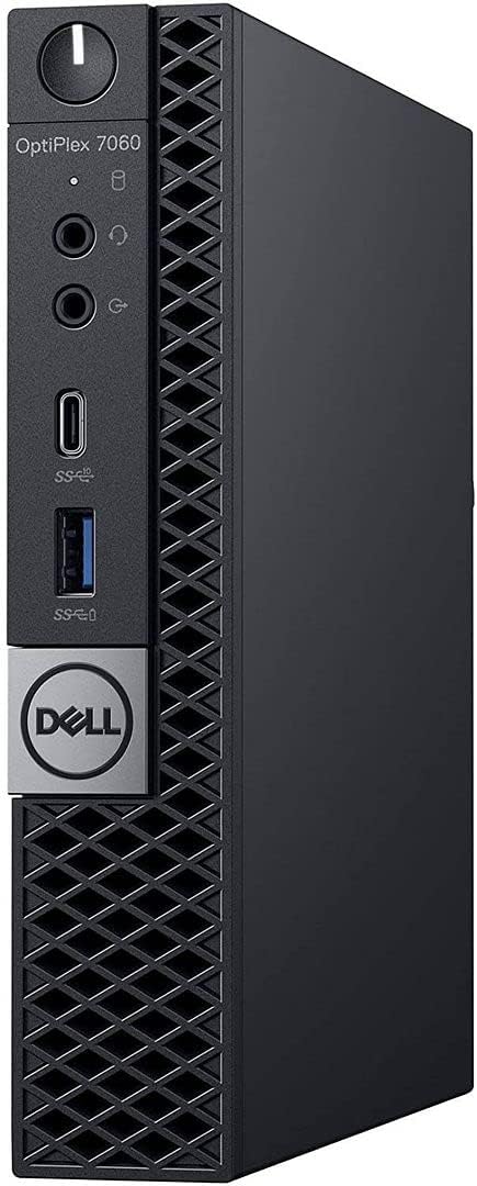 Dell Optiplex 7060 Micro MFF Desktop PC Intel i7-8700T 6-Cores 2.40GHz 16GB DDR4 New 256GB M.2 NVMe SSD WiFi BT HDMI New Dell KB & Mouse Windows 11 Pro (Renewed)