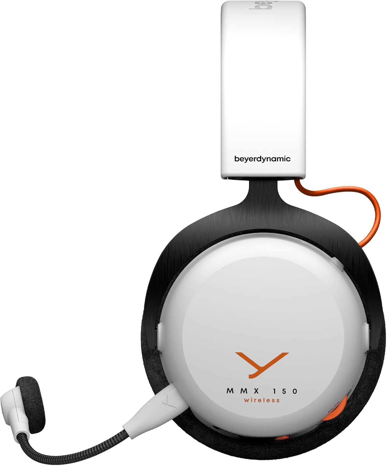 beyerdynamic MMX 150 Wireless Gaming Headset in Arctic White with Sound Personalization and Velour Ear Pads with 50 Hours of Battery Life and Sound Personalisation via app