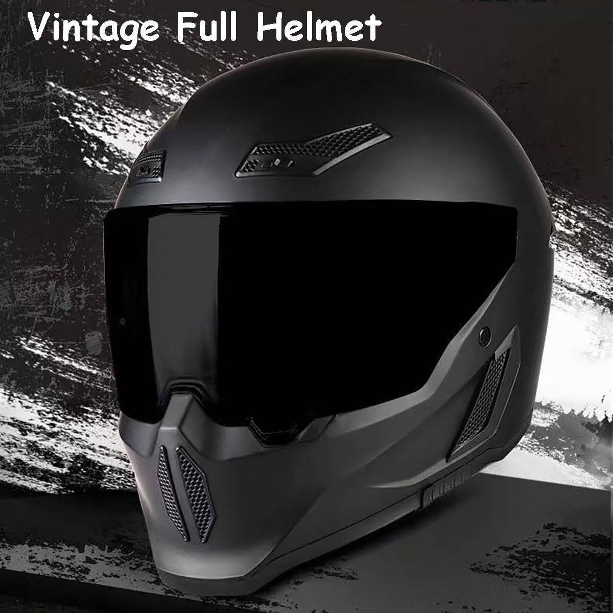 Adult Men Women Motorcycle Bluetooth Modular Helmet, DOT Approved Built-in Dual Speaker Full Face Street Bike Helmet with Flip Up Anti-Fog Visor for Moped BMX ATV Cruiser Scooter