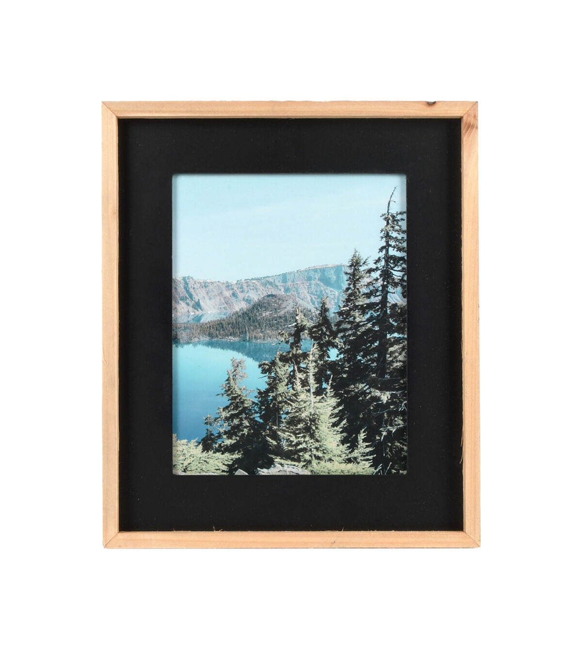 12 x 14 Matted to 8 x 10 Summit Black Portrait Frame by Hudson 43